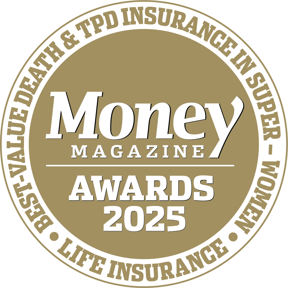 Money magazine awards: Best value death & TPD insurance in Super - Women winner